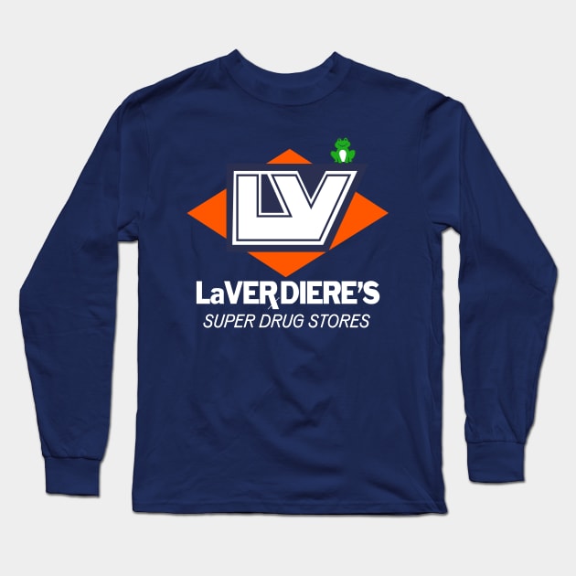 LaVerdiere's Super Drug Stores Long Sleeve T-Shirt by carcinojen